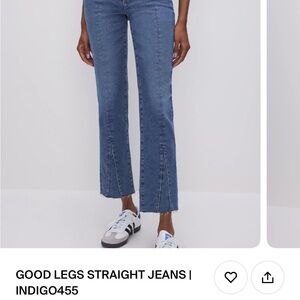 Good Legs Straight Jeans - Indigo